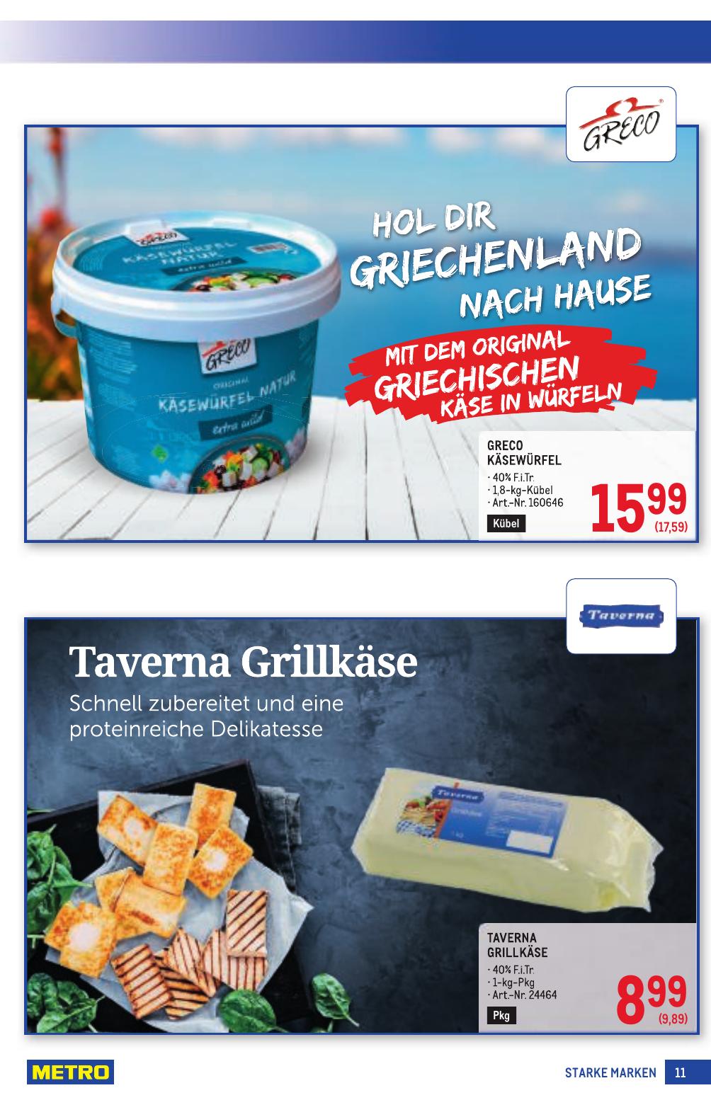 Metro Grosse Marken flyer page