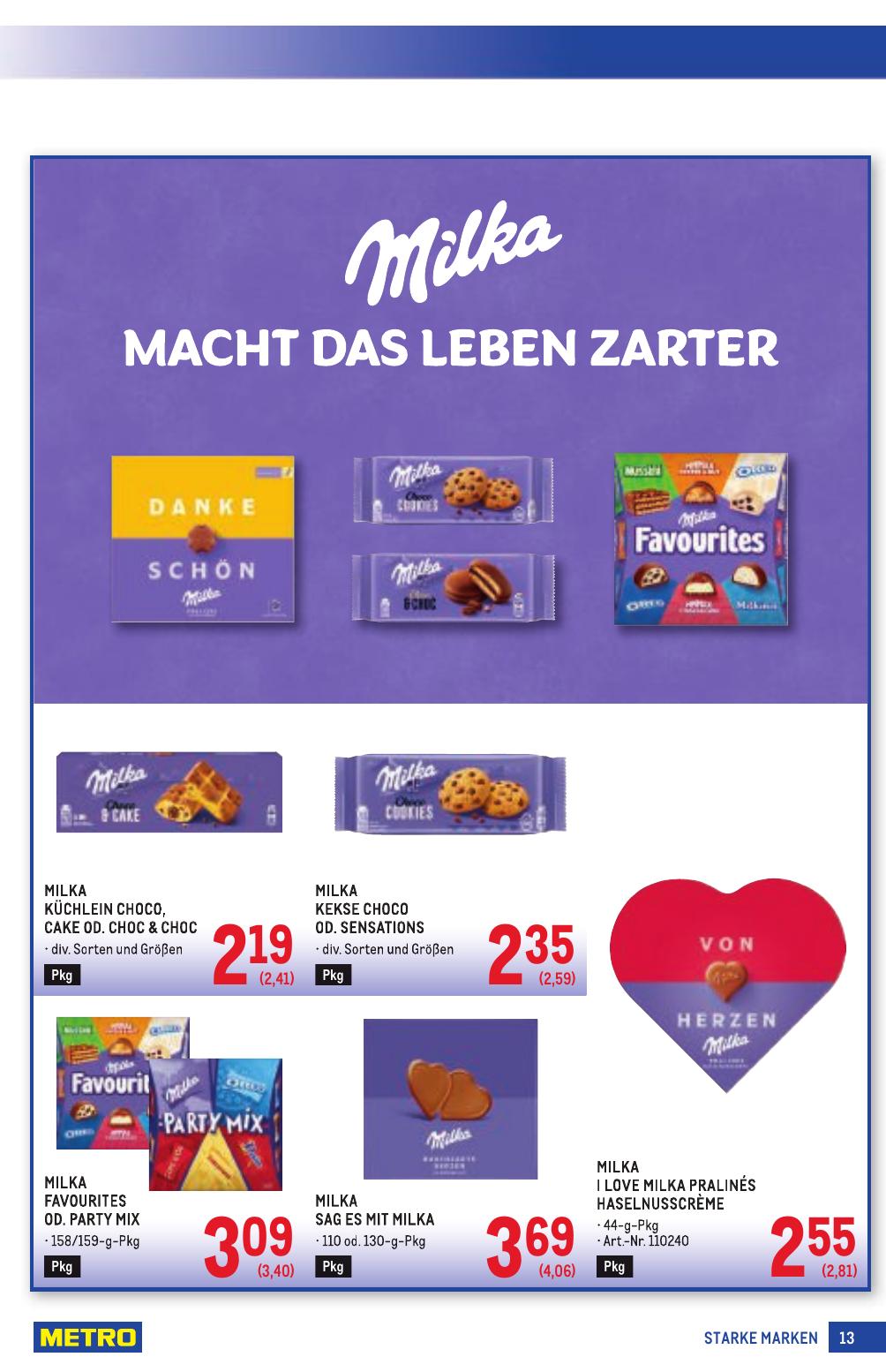 Metro Grosse Marken flyer page