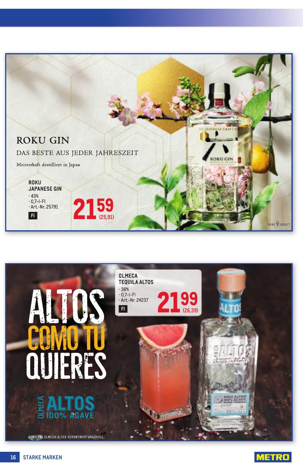 Metro Grosse Marken flyer page