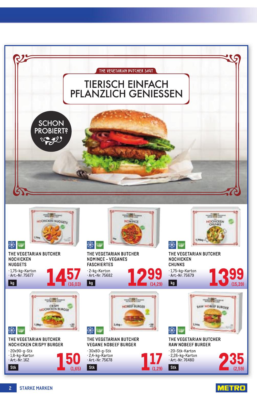 Metro Grosse Marken flyer page