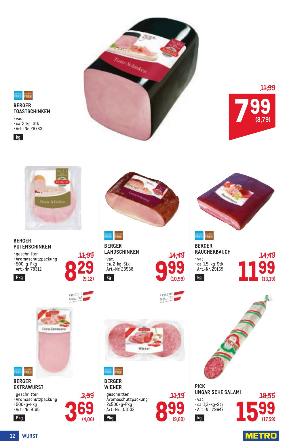 Metro Profi flyer page