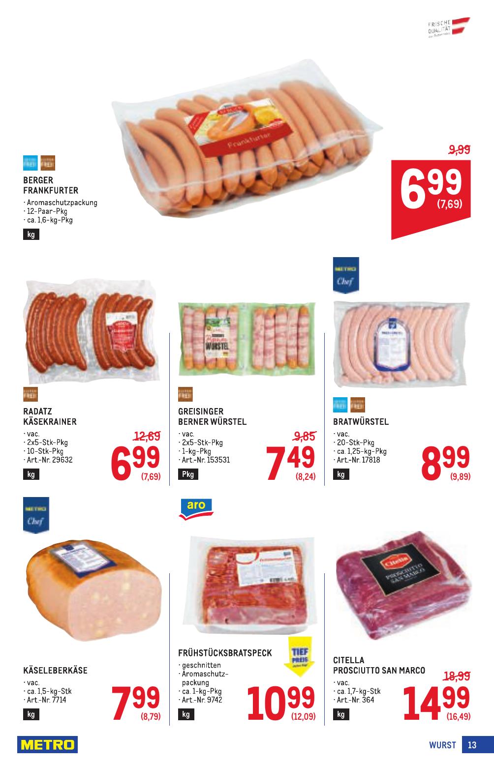 Metro Profi flyer page