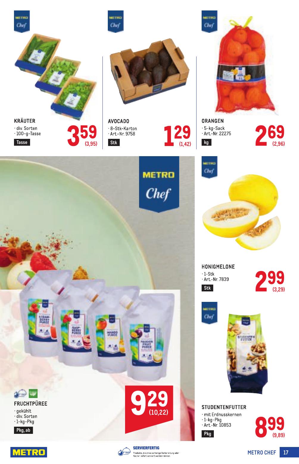 Metro Profi flyer page