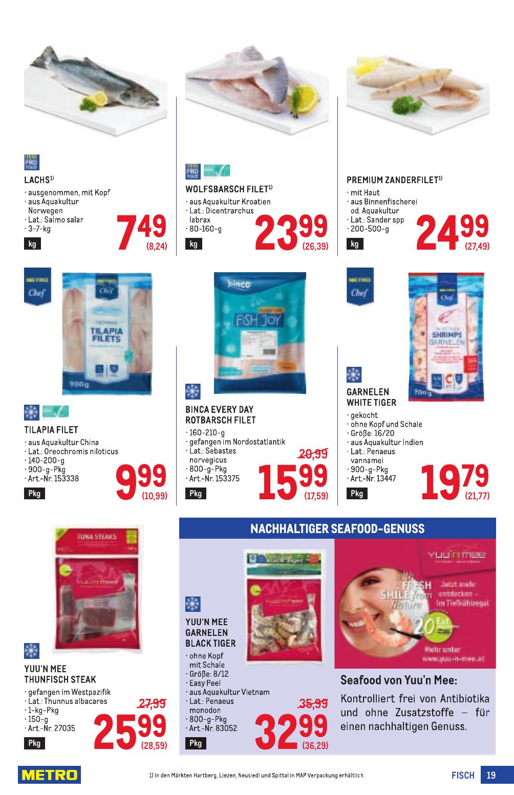 Metro Profi flyer page