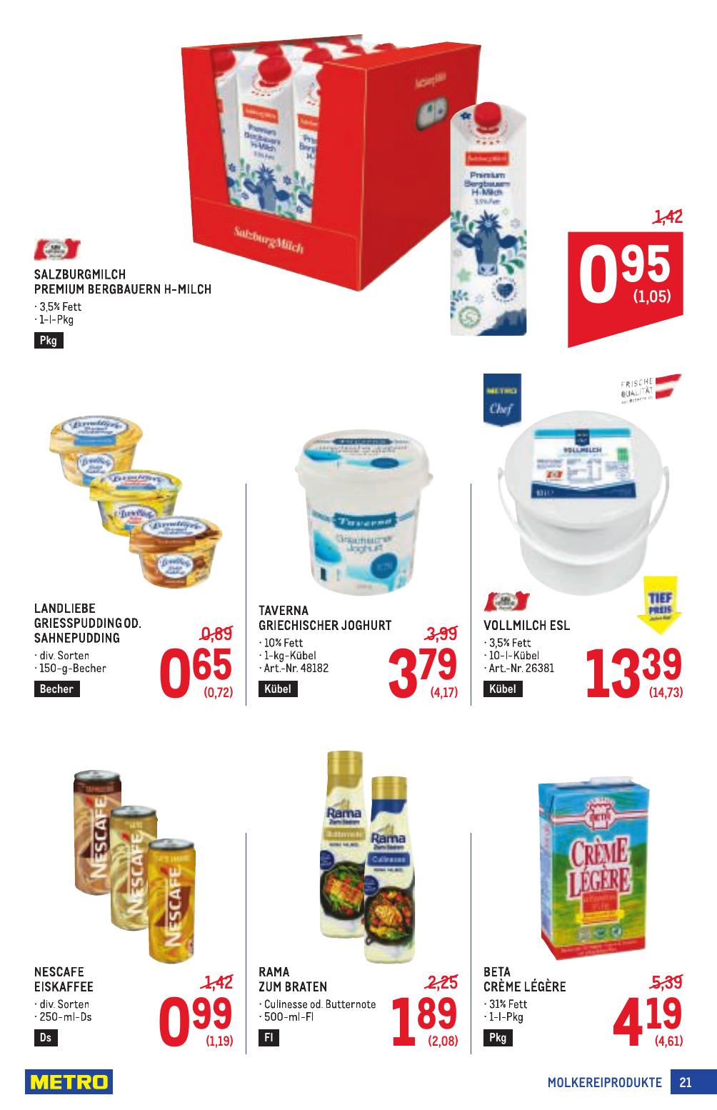 Metro Profi flyer page