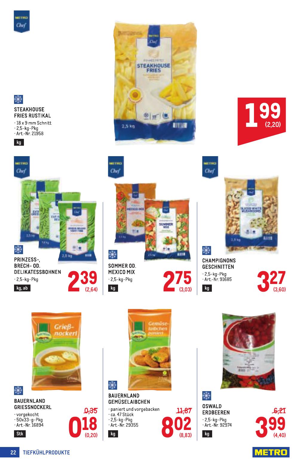 Metro Profi flyer page