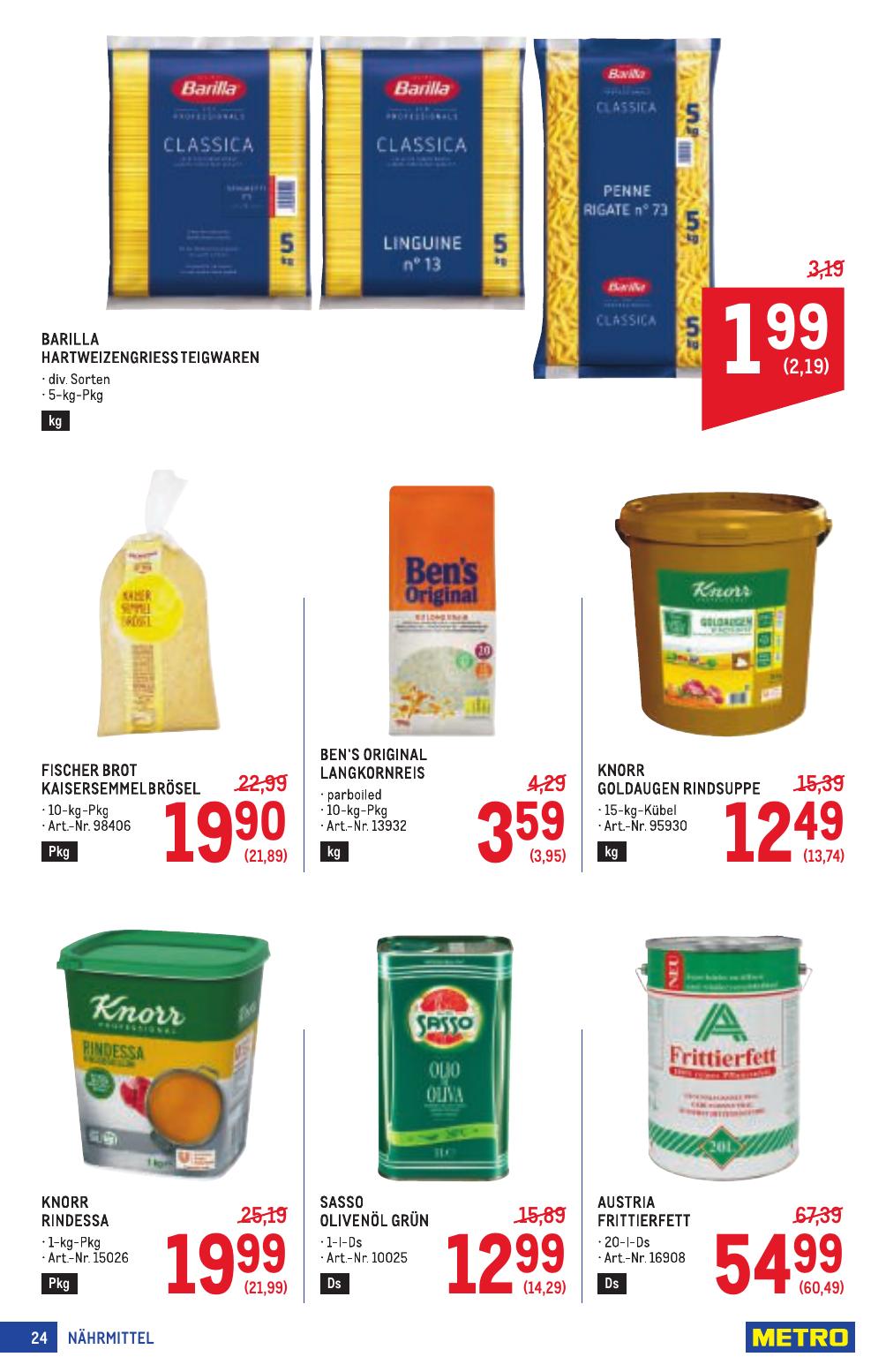 Metro Profi flyer page