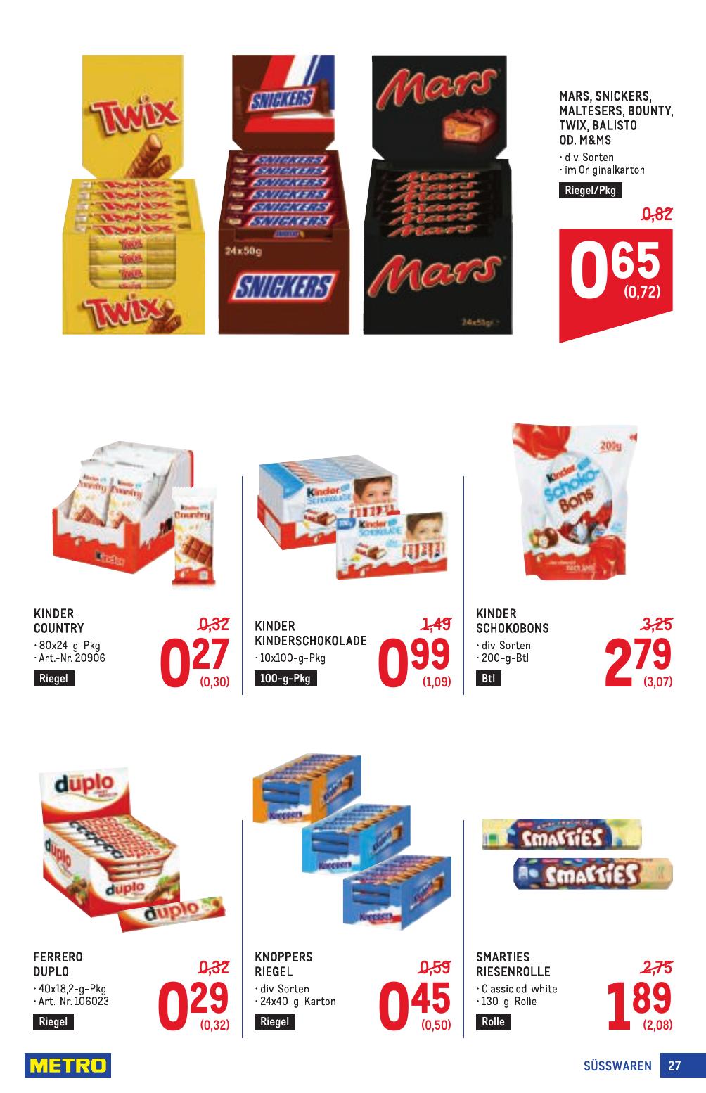 Metro Profi flyer page