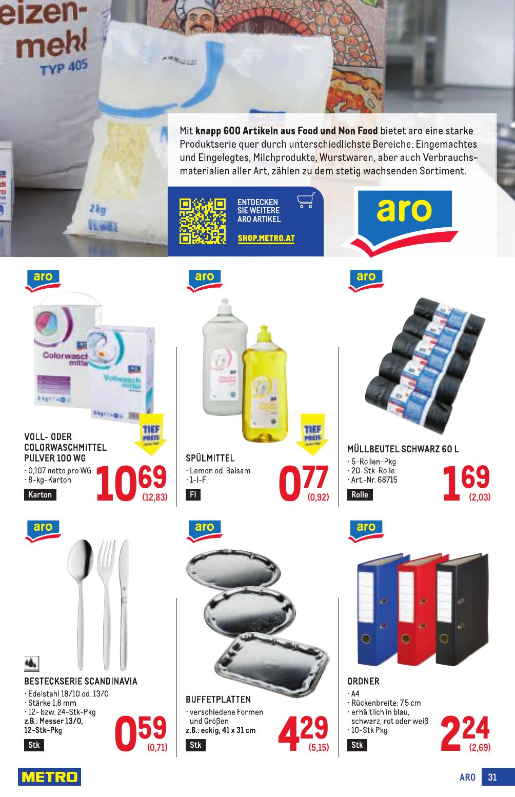 Metro Profi flyer page