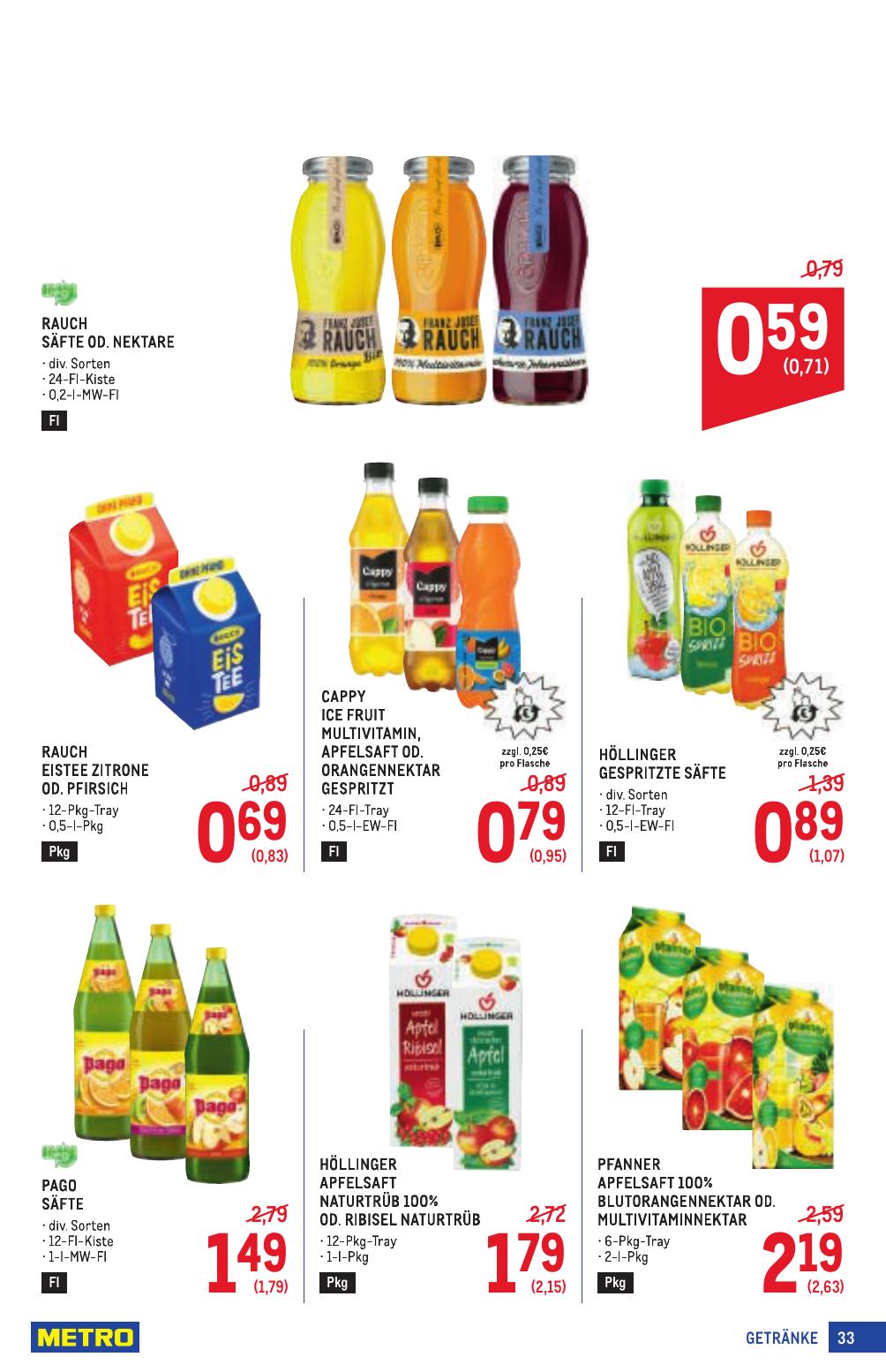 Metro Profi flyer page