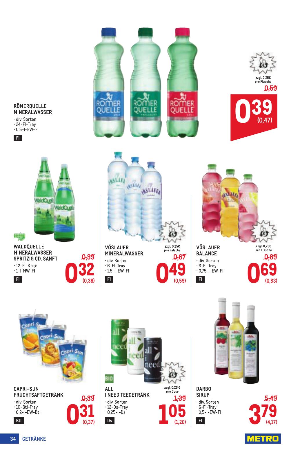 Metro Profi flyer page