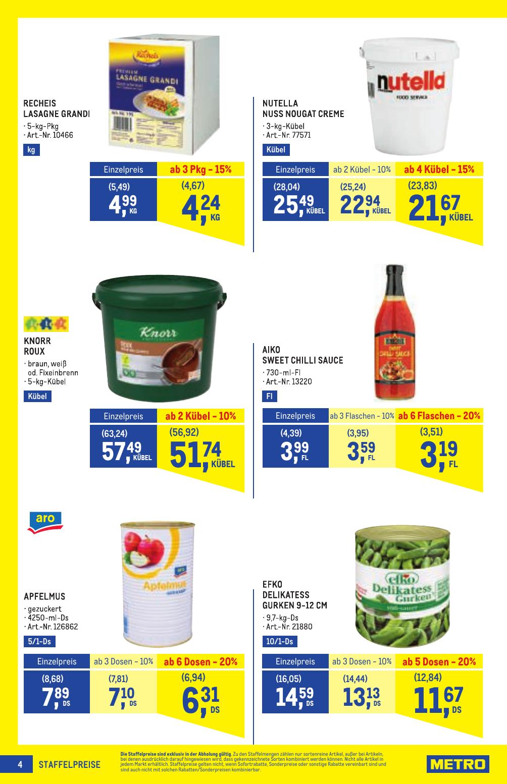 Metro Profi flyer page