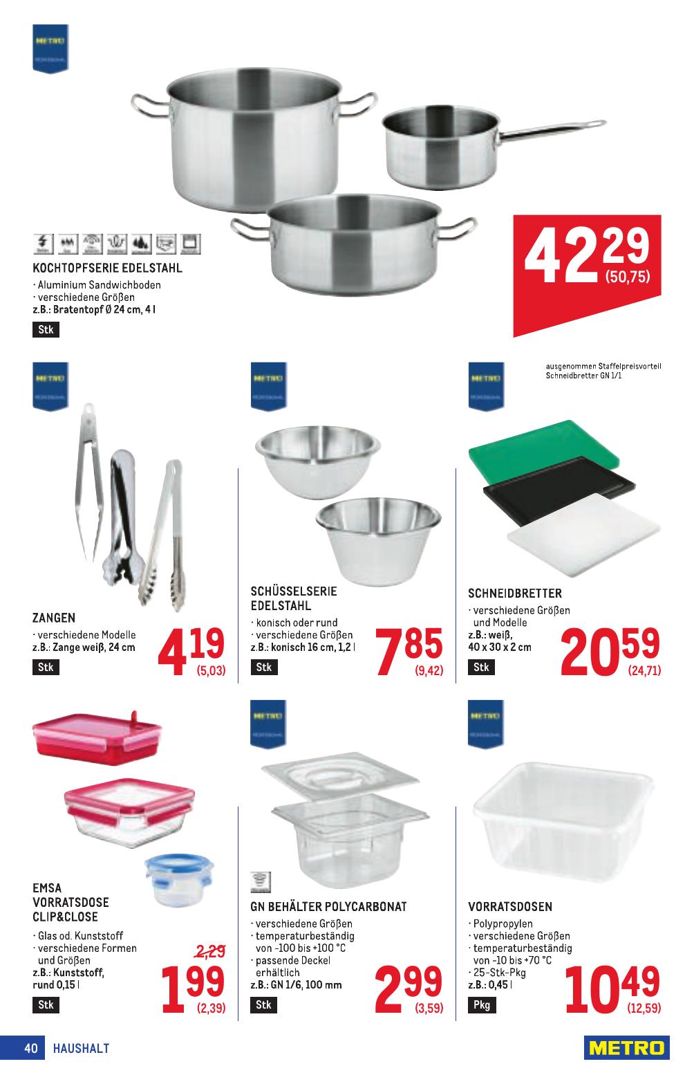 Metro Profi flyer page