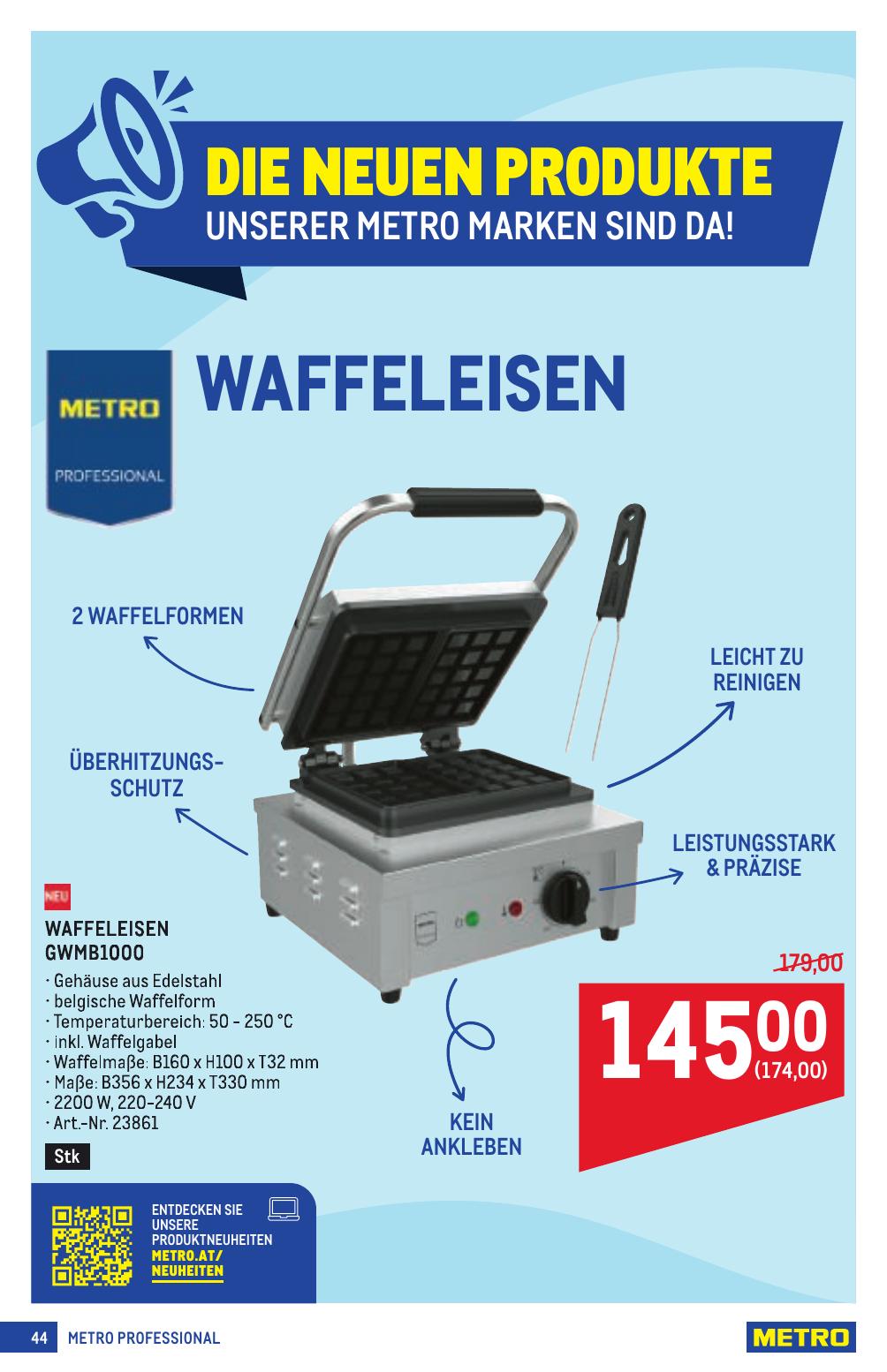 Metro Profi flyer page