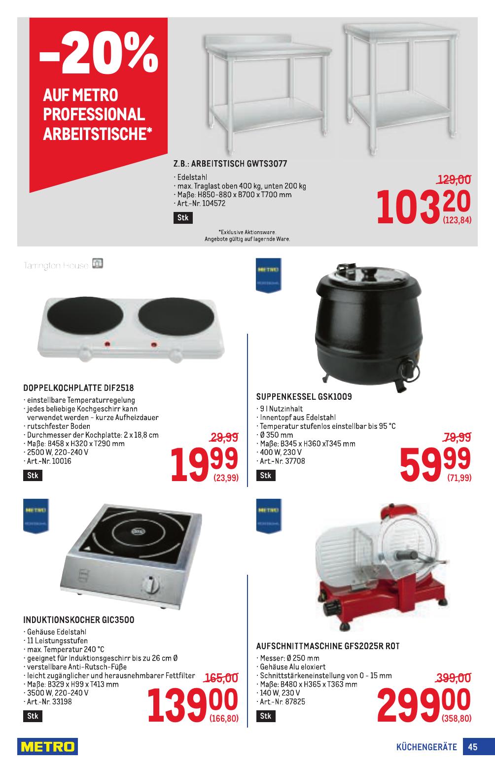 Metro Profi flyer page
