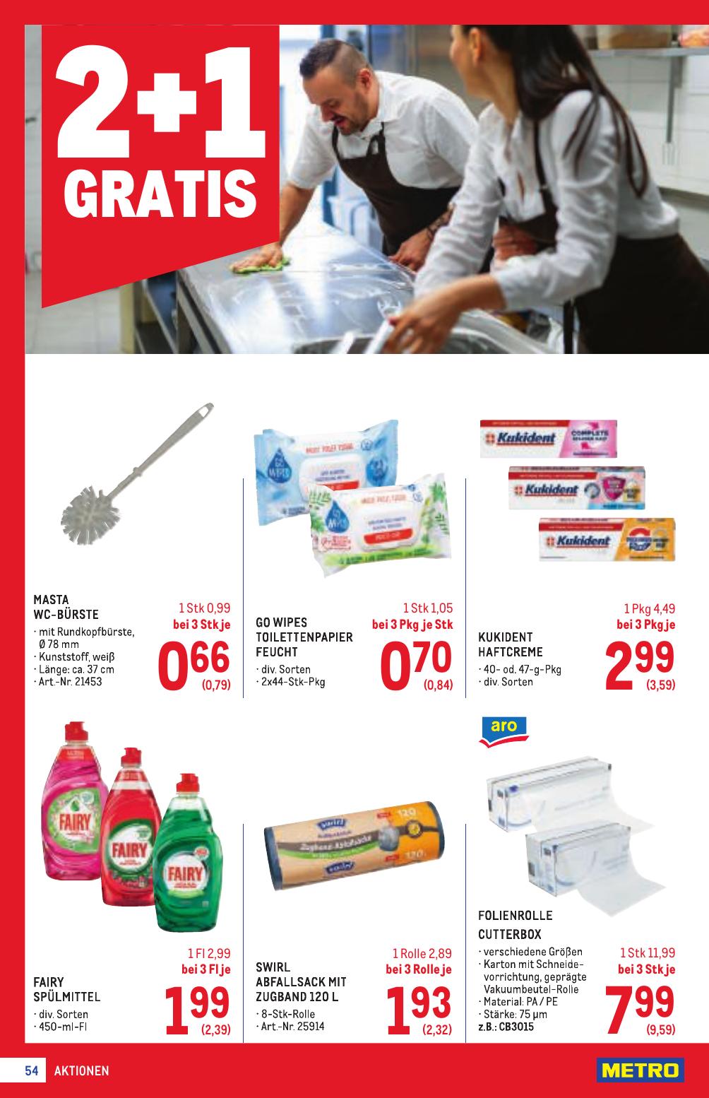 Metro Profi flyer page