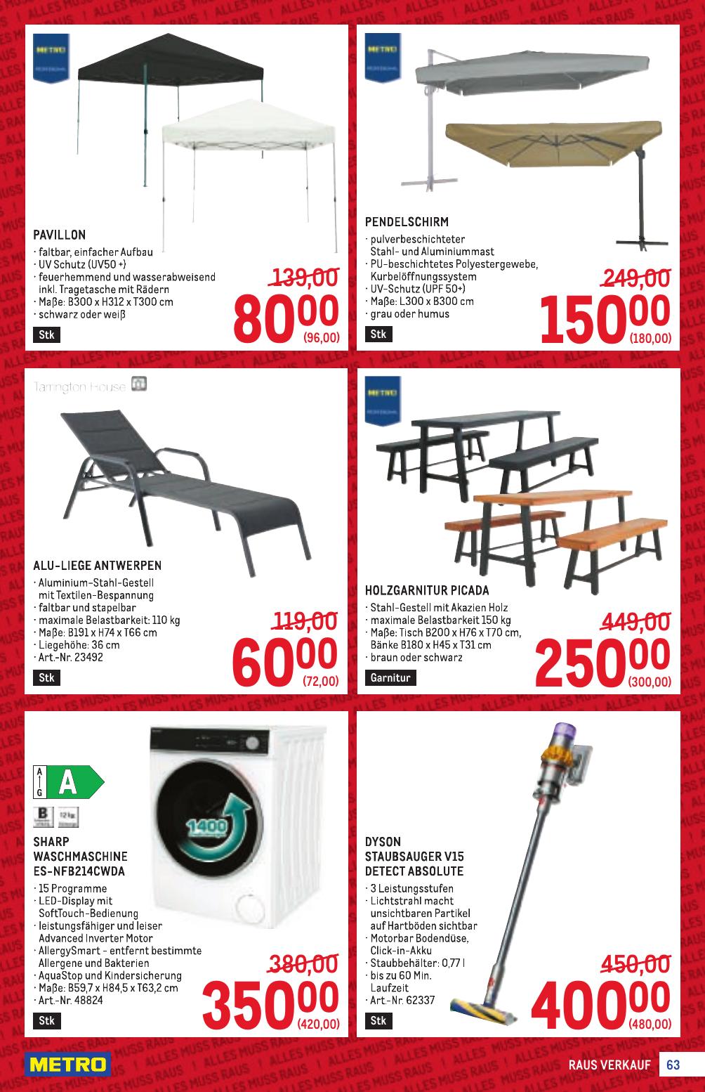 Metro Profi flyer page