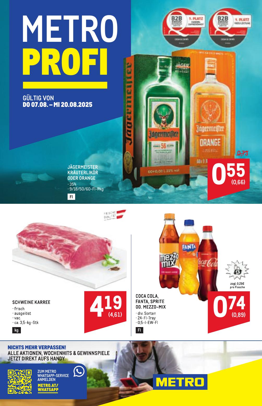 Metro Profi flyer page