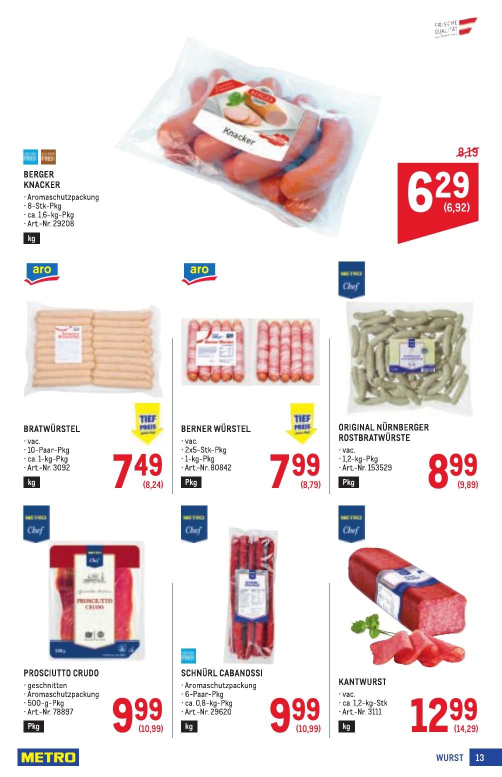 Metro Profi flyer page