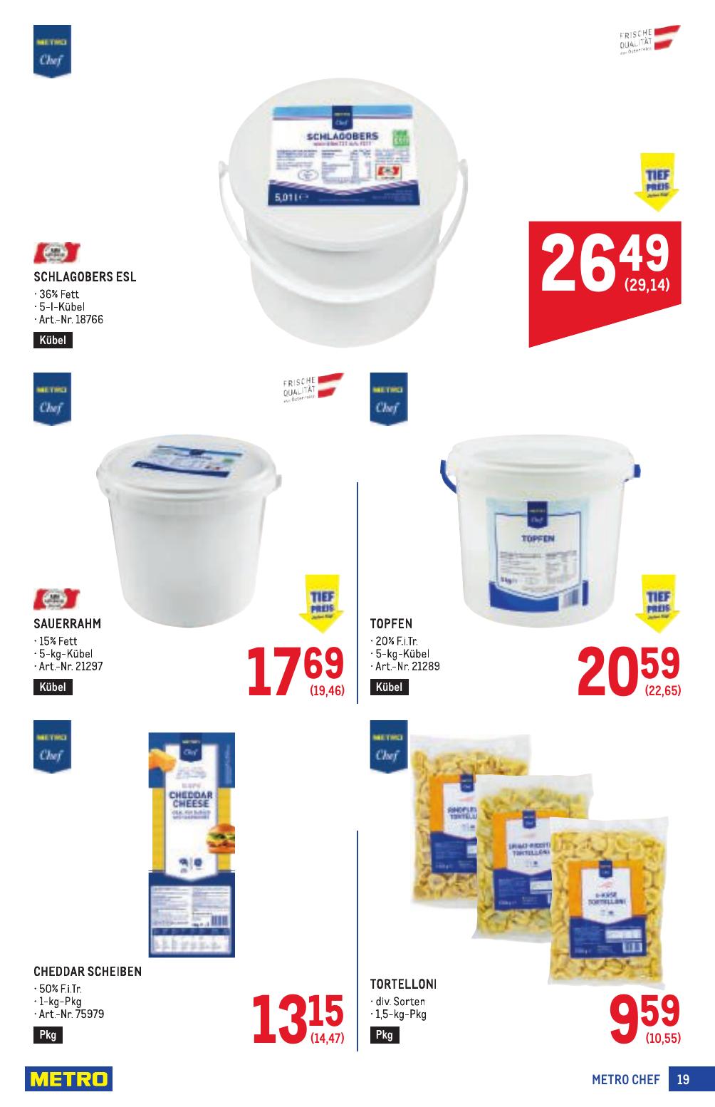 Metro Profi flyer page