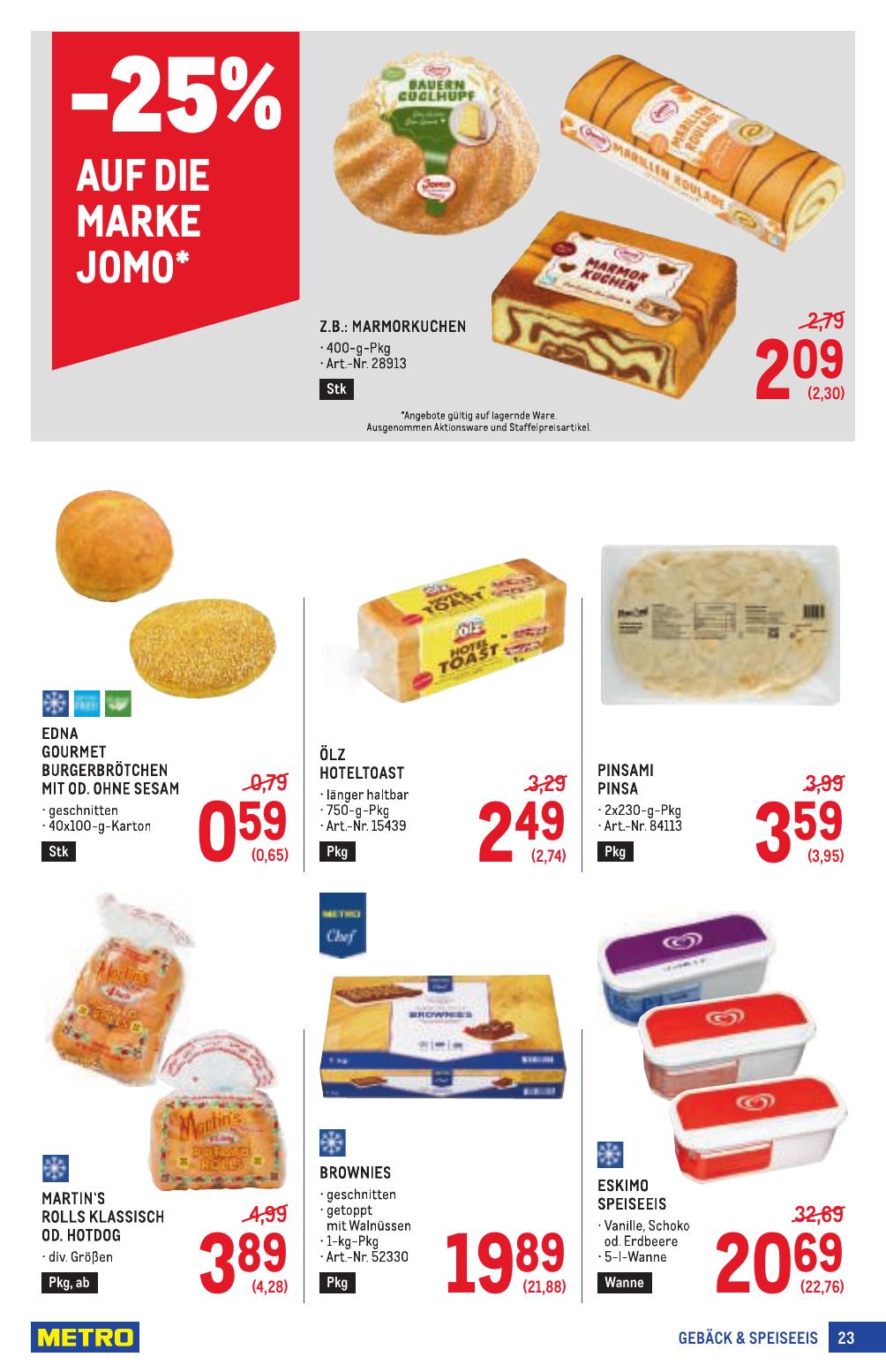 Metro Profi flyer page