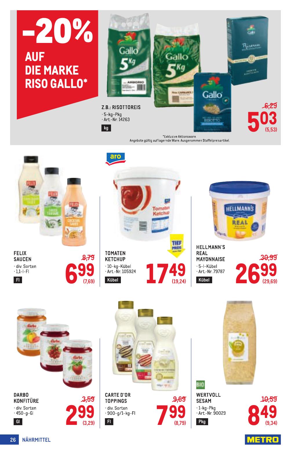 Metro Profi flyer page