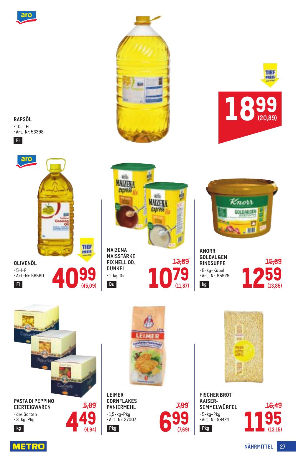 Metro Profi flyer page