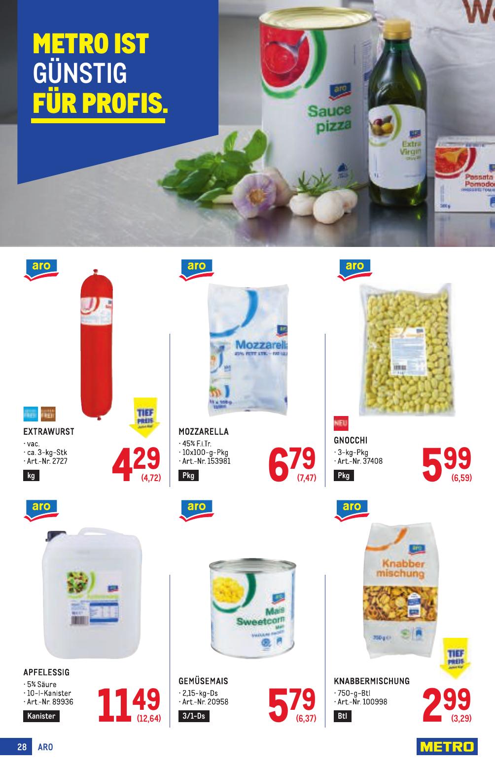 Metro Profi flyer page