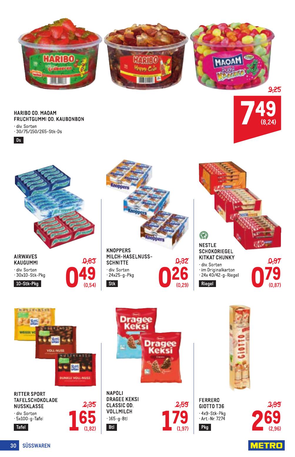 Metro Profi flyer page
