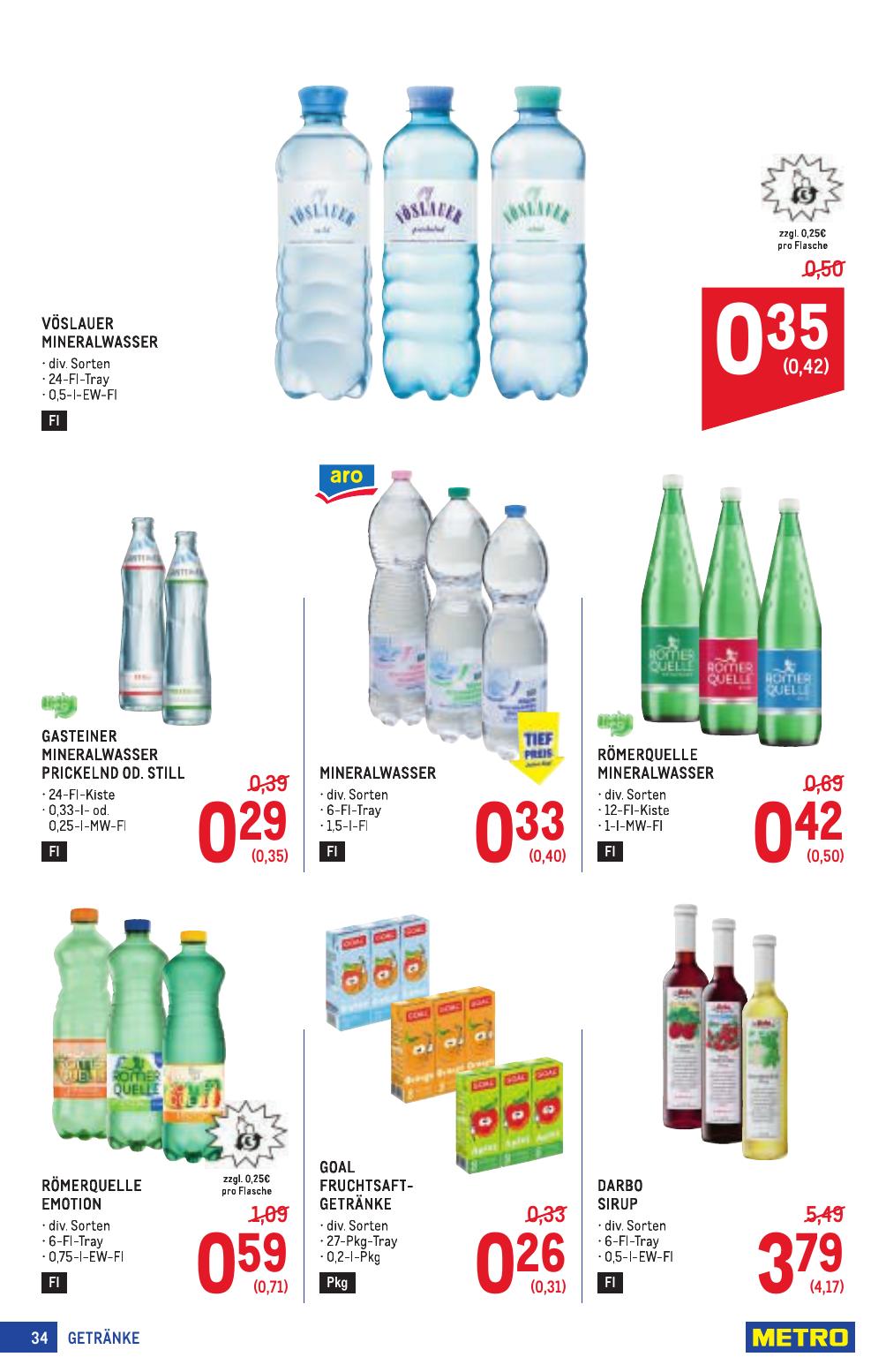 Metro Profi flyer page