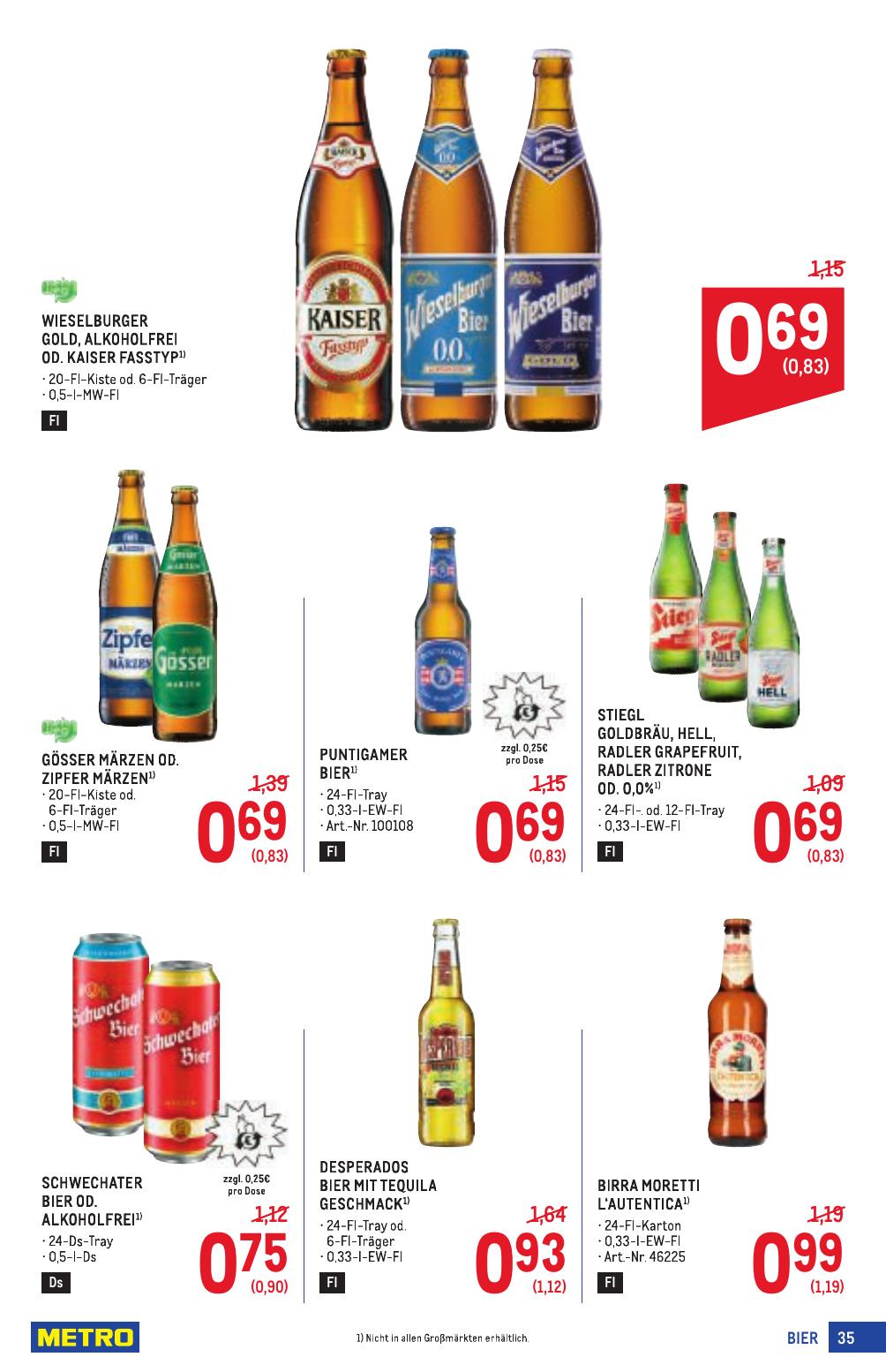 Metro Profi flyer page