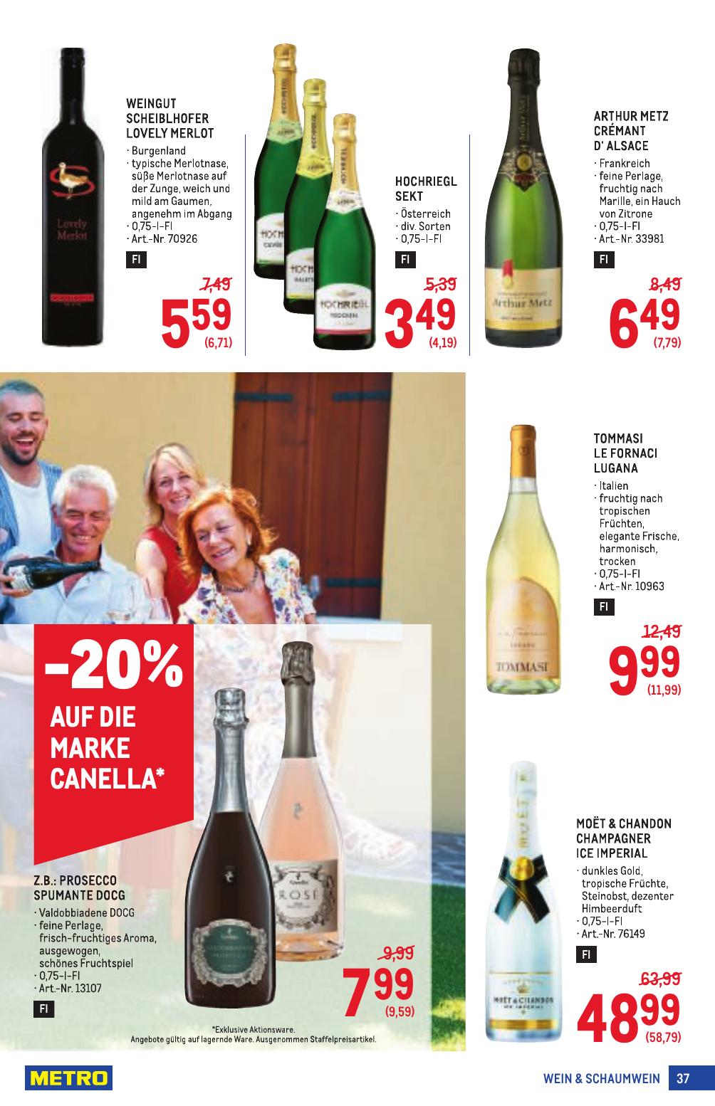 Metro Profi flyer page
