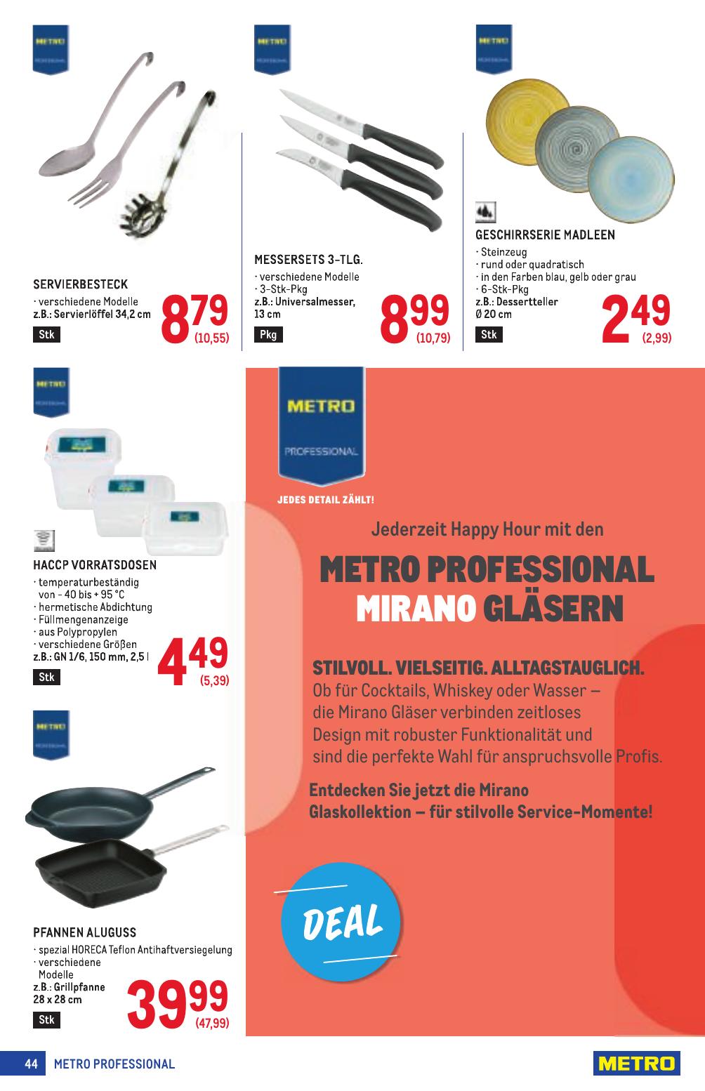 Metro Profi flyer page