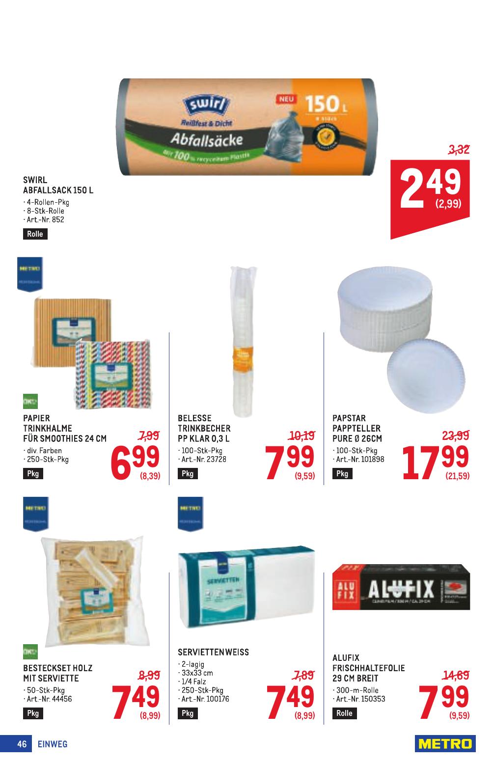Metro Profi flyer page