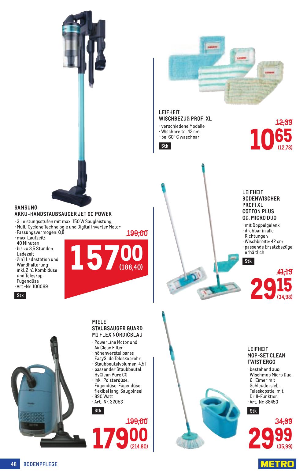 Metro Profi flyer page