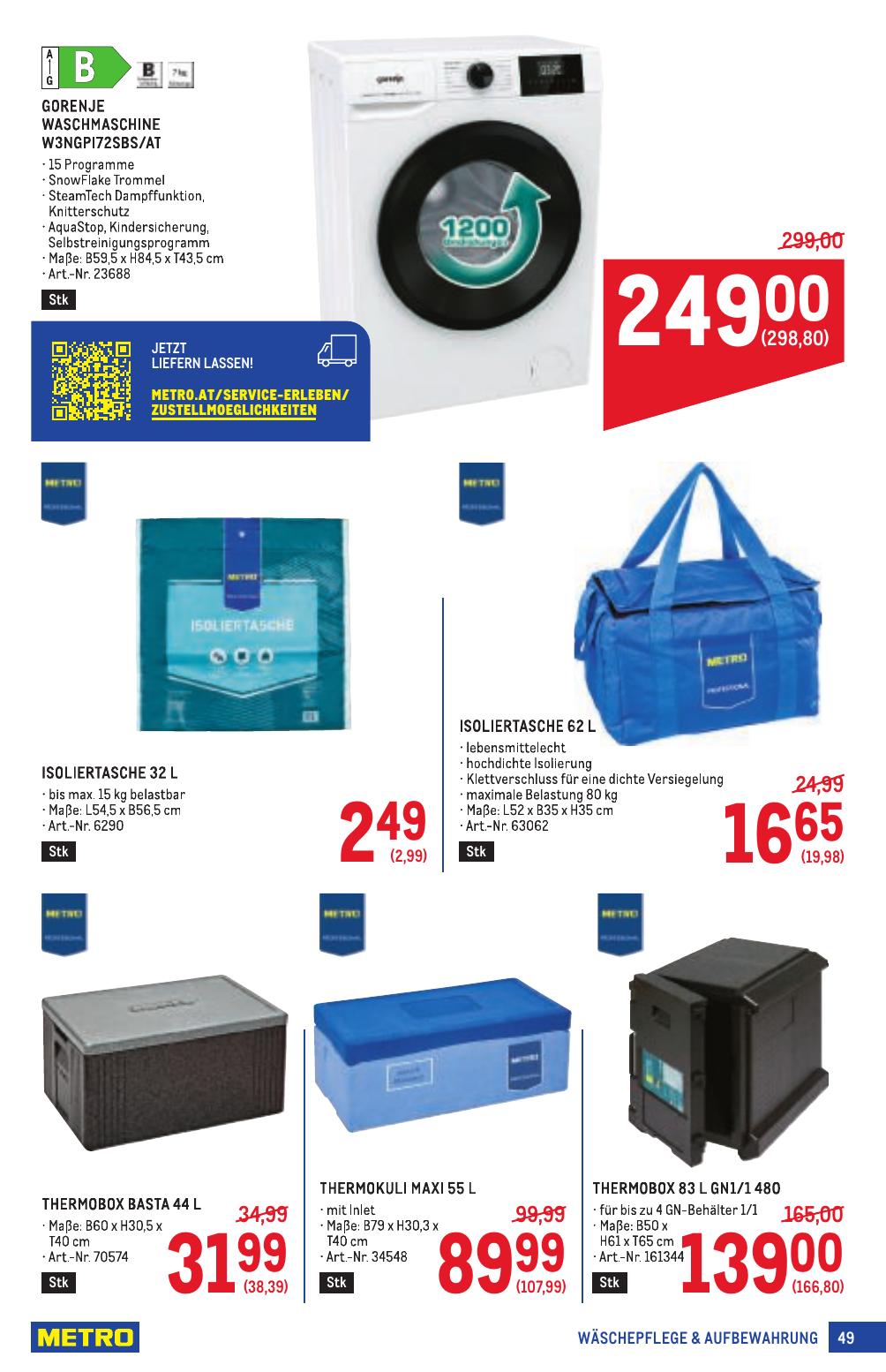 Metro Profi flyer page