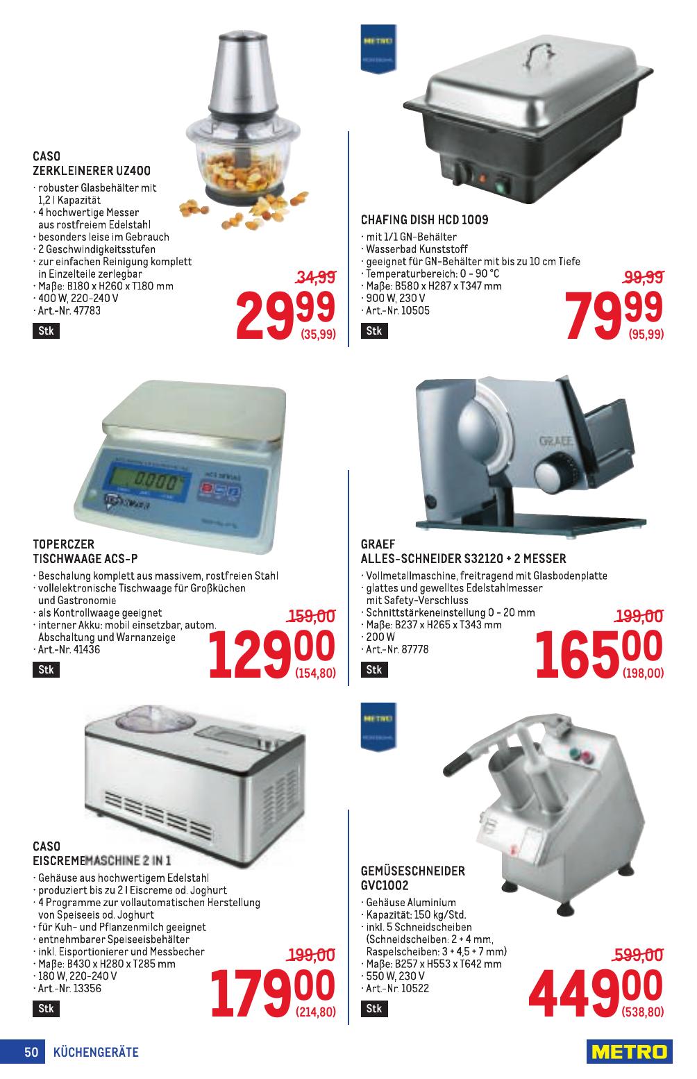 Metro Profi flyer page