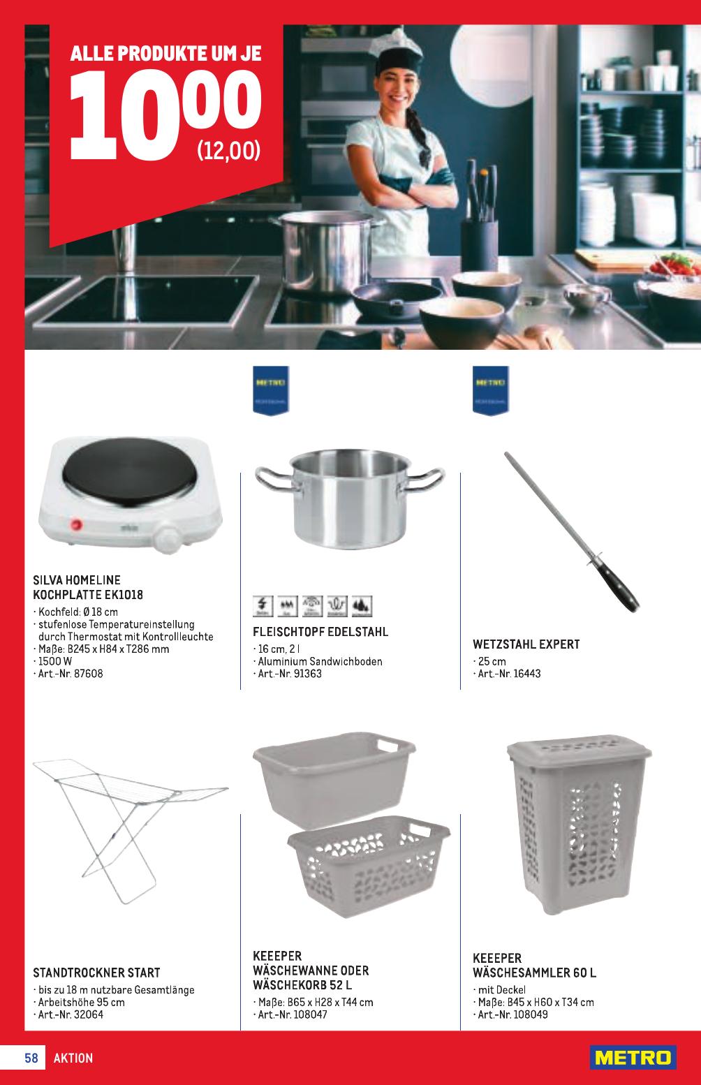 Metro Profi flyer page