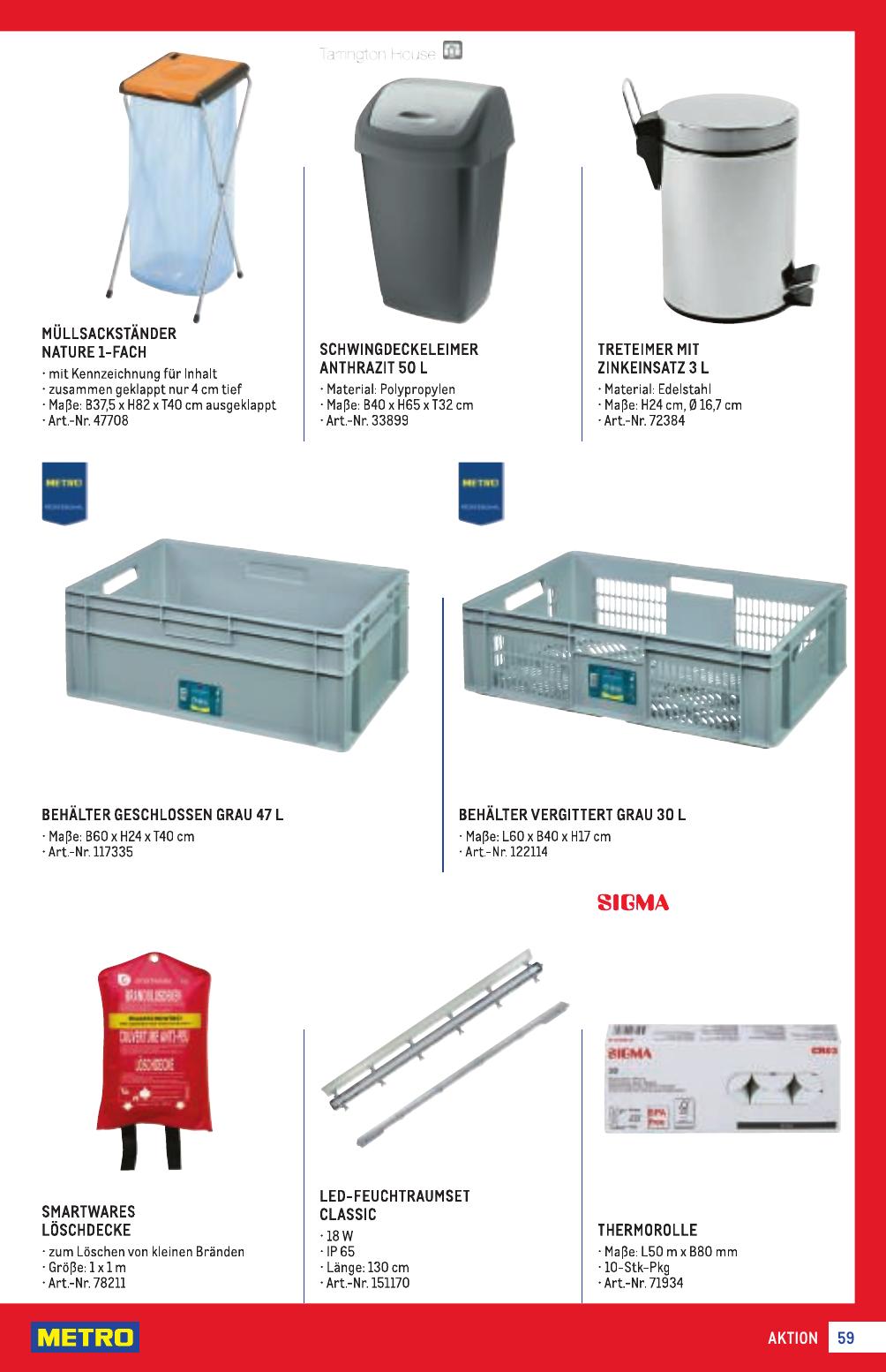 Metro Profi flyer page
