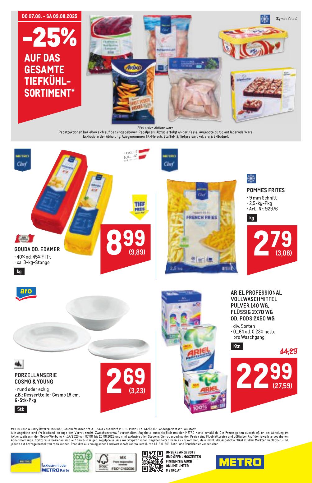Metro Profi flyer page