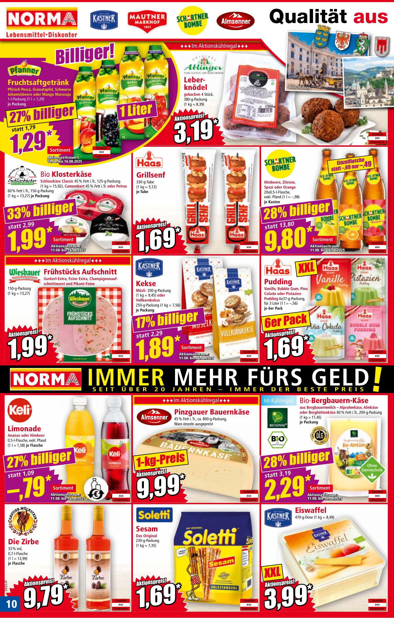 Norma flyer page