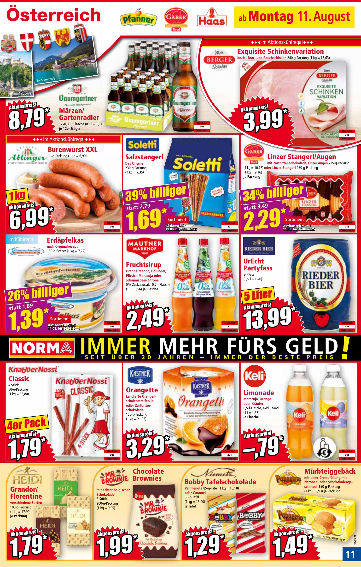 Norma flyer page