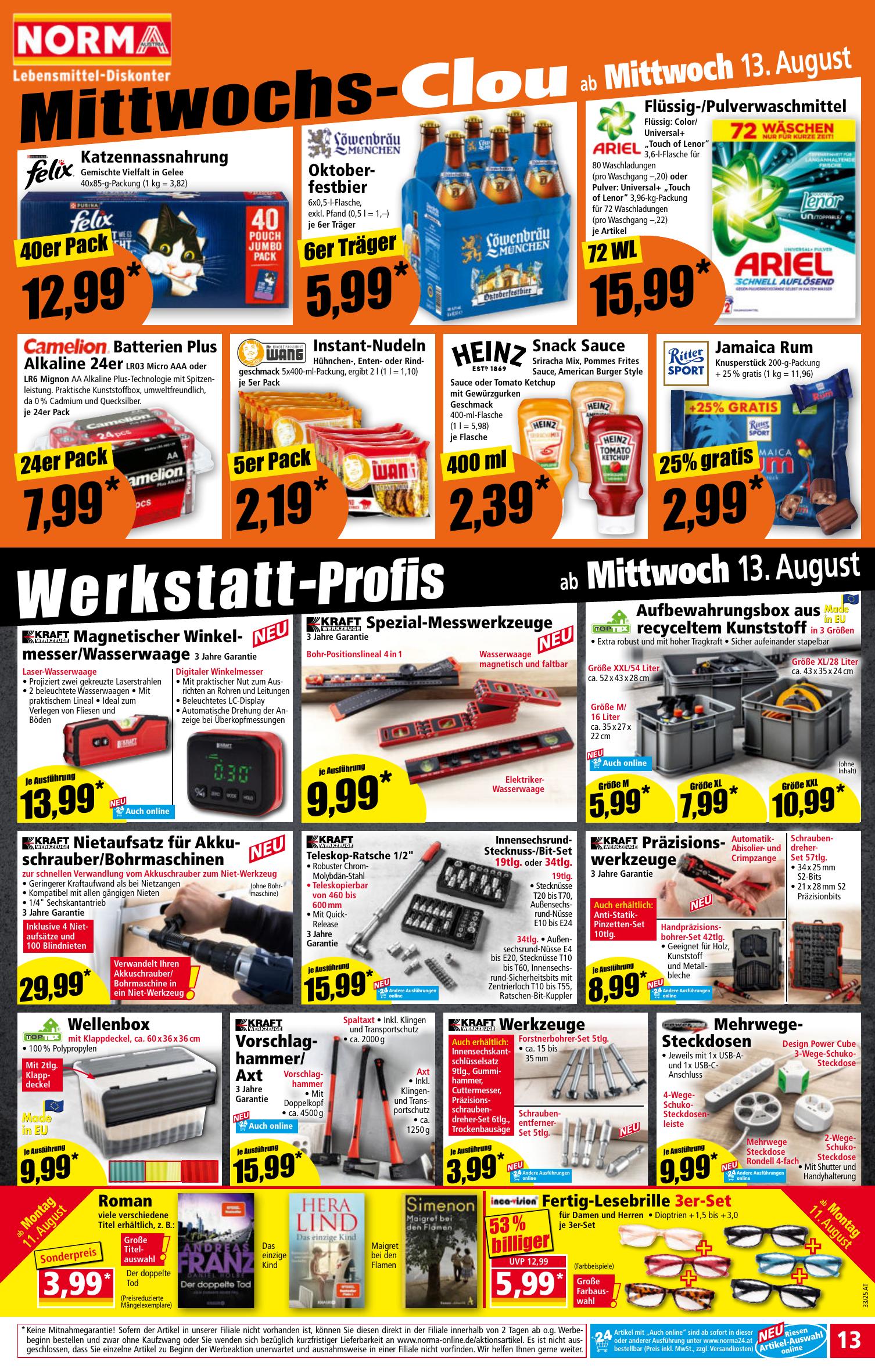 Norma flyer page