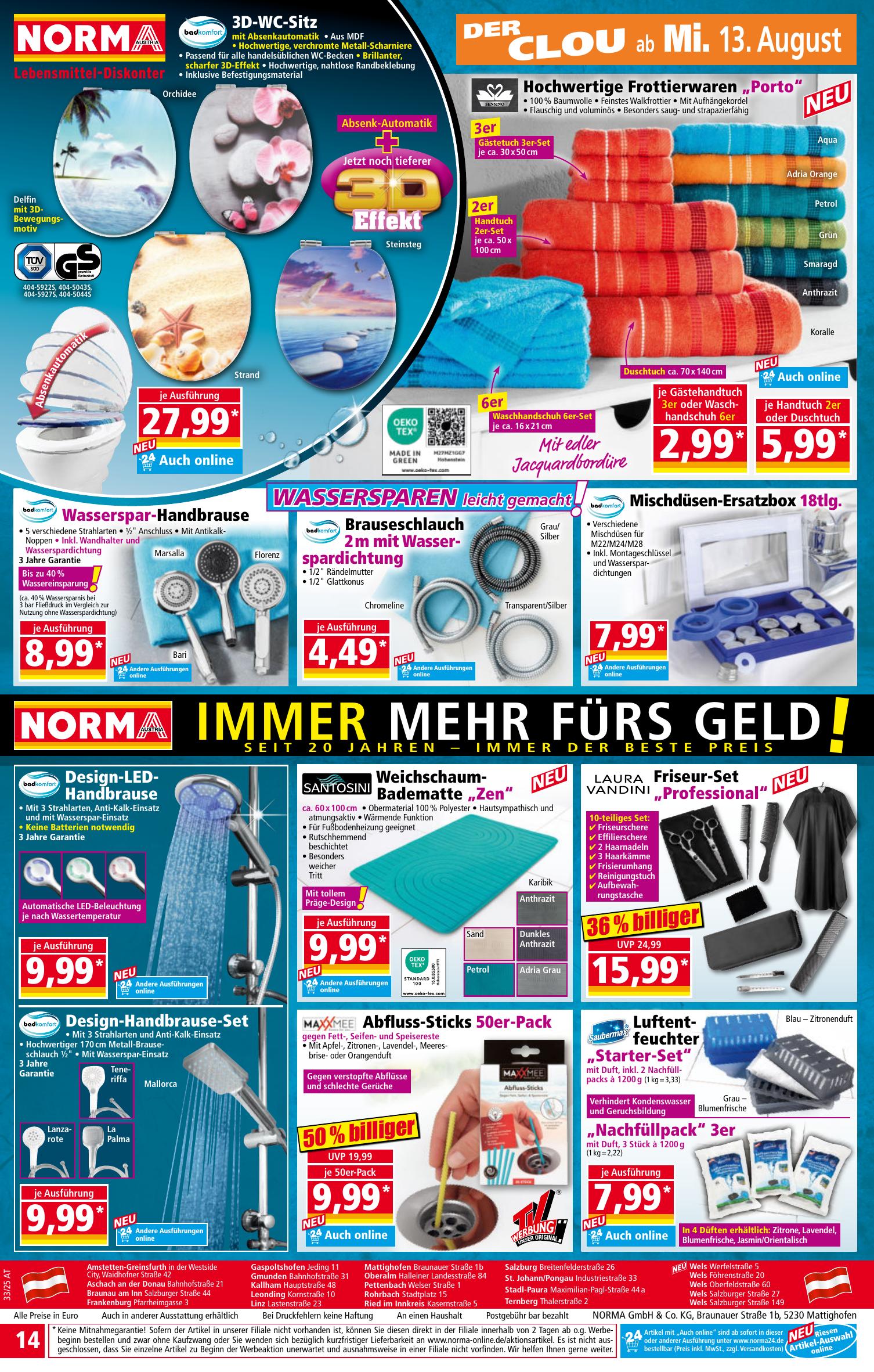Norma flyer page