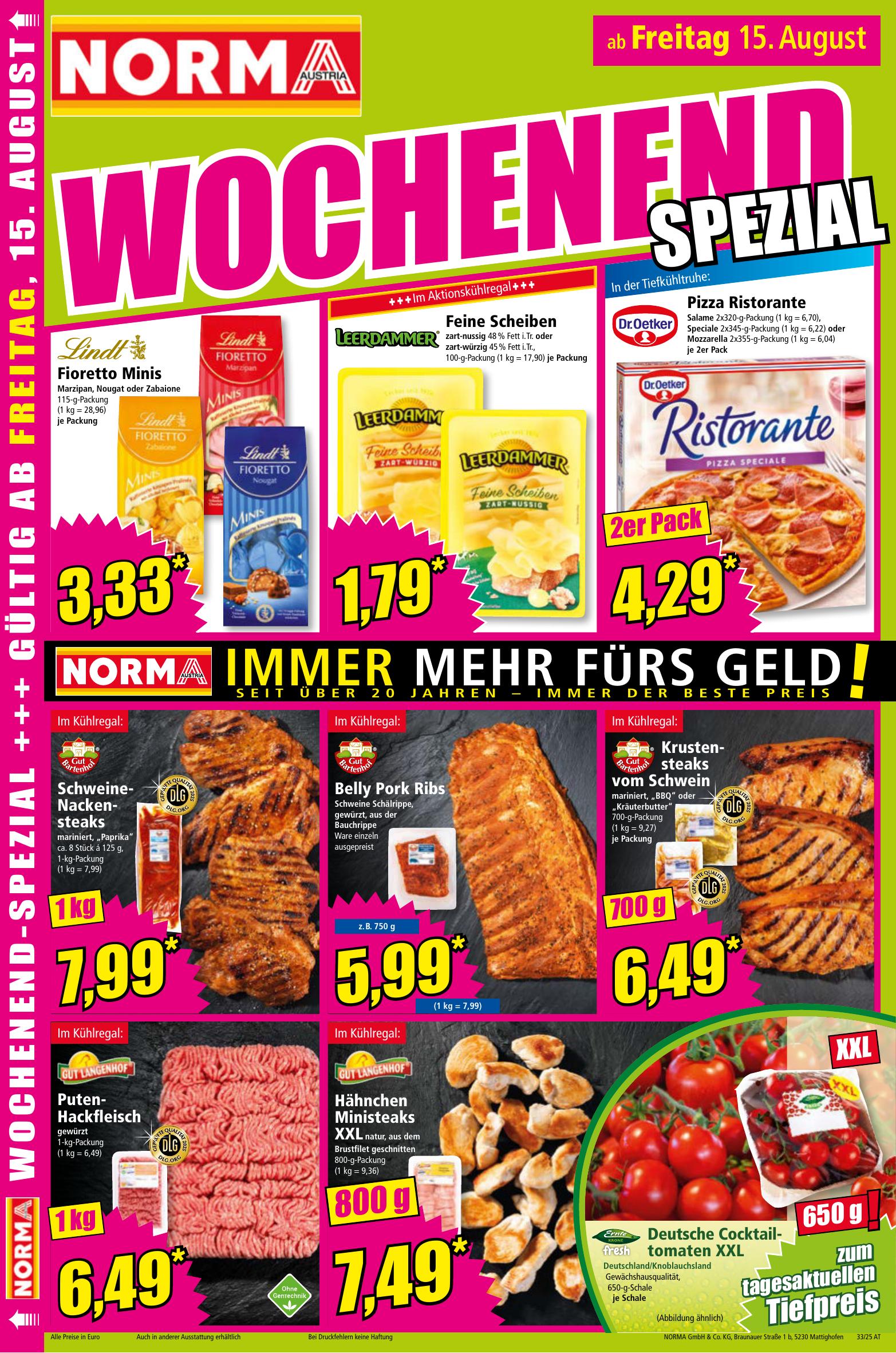 Norma flyer page