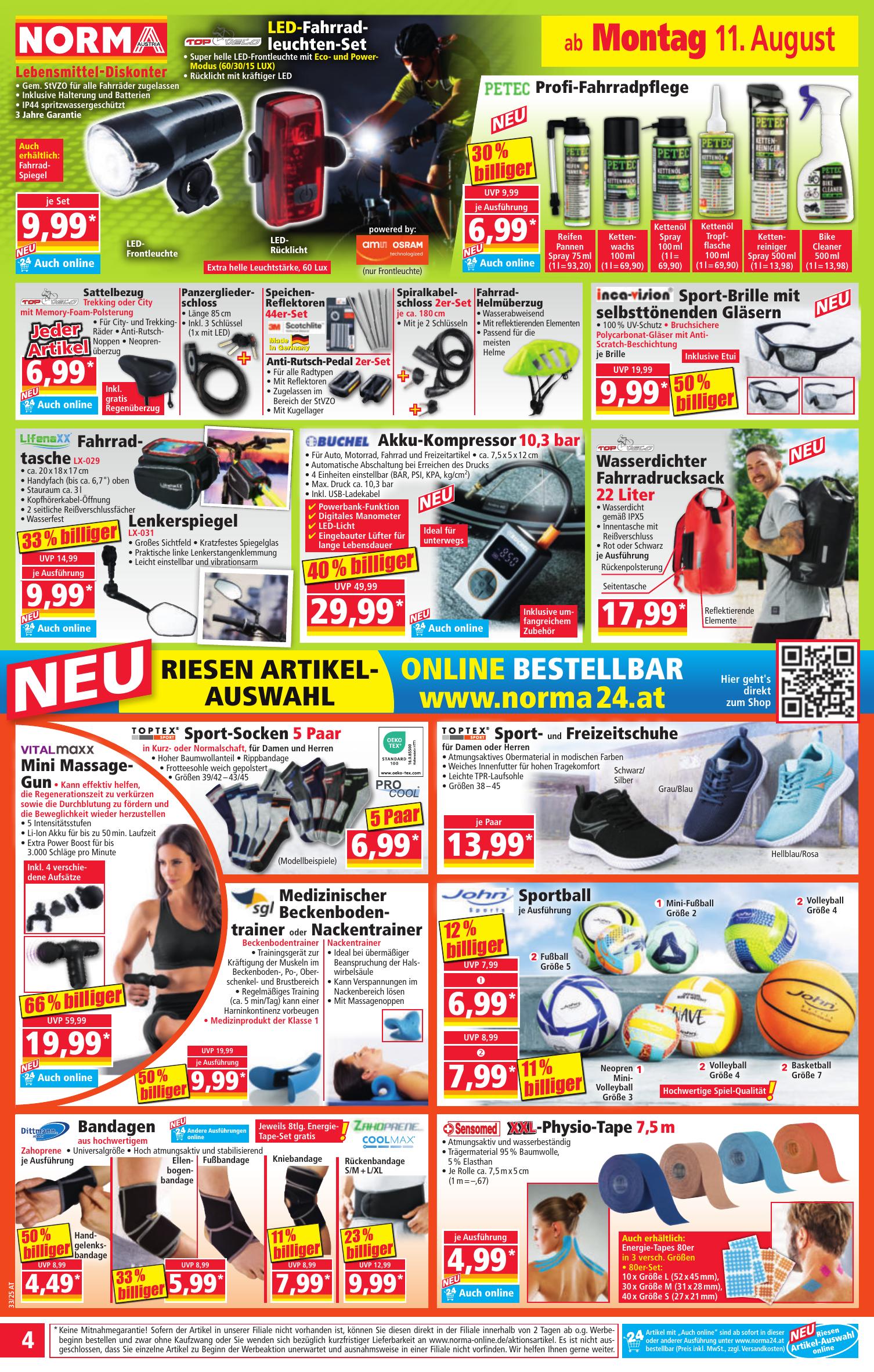 Norma flyer page