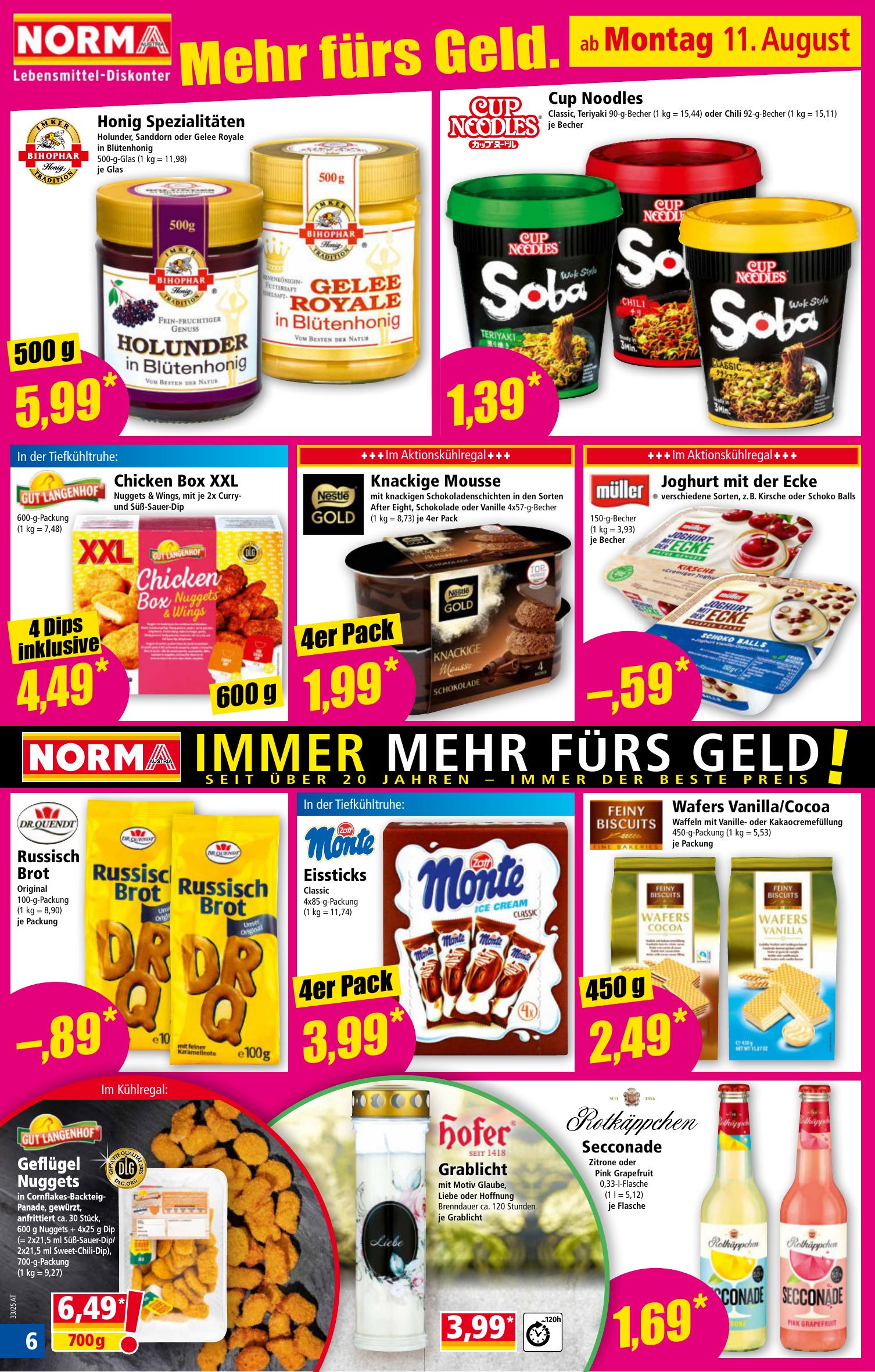 Norma flyer page