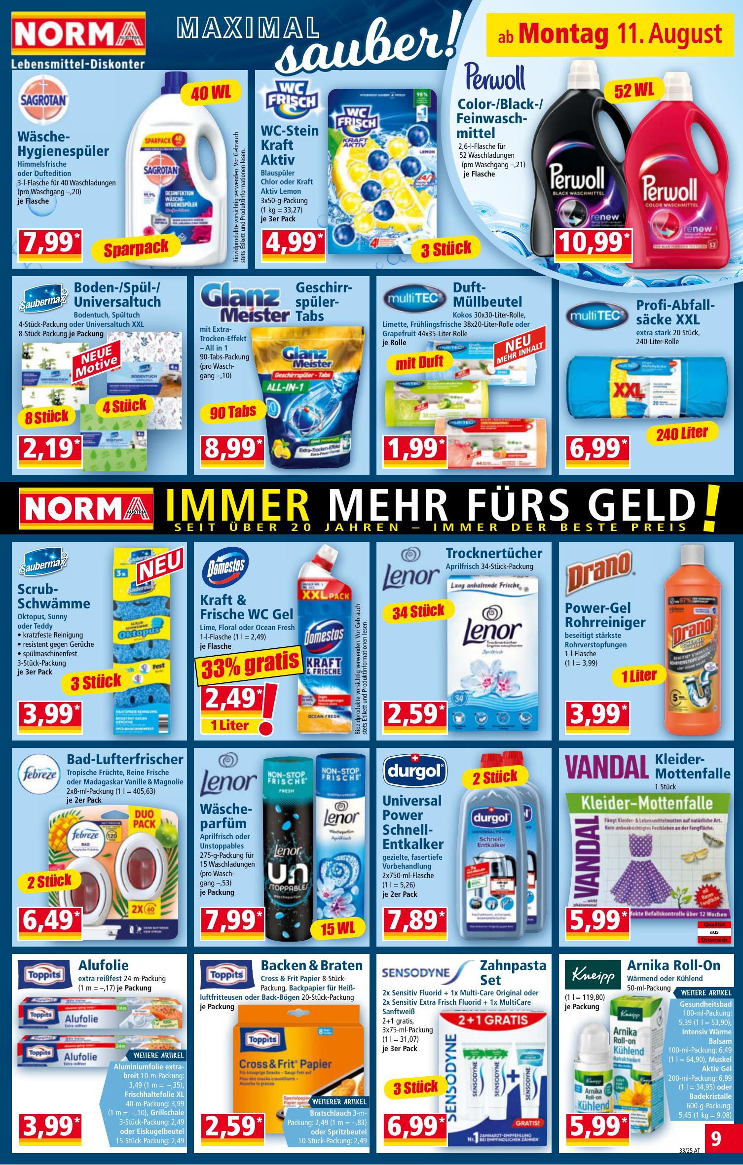 Norma flyer page