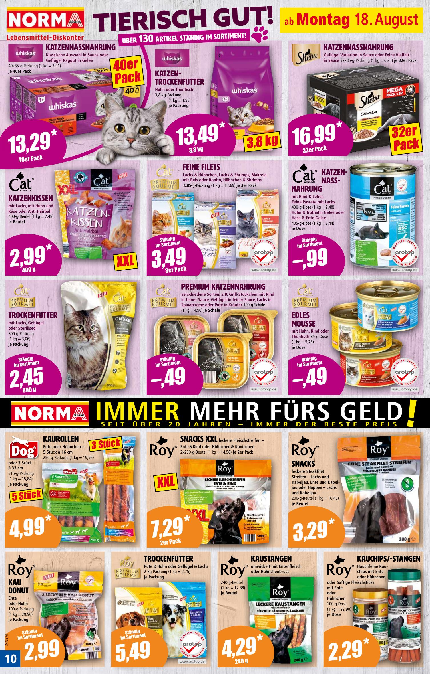 Norma flyer page