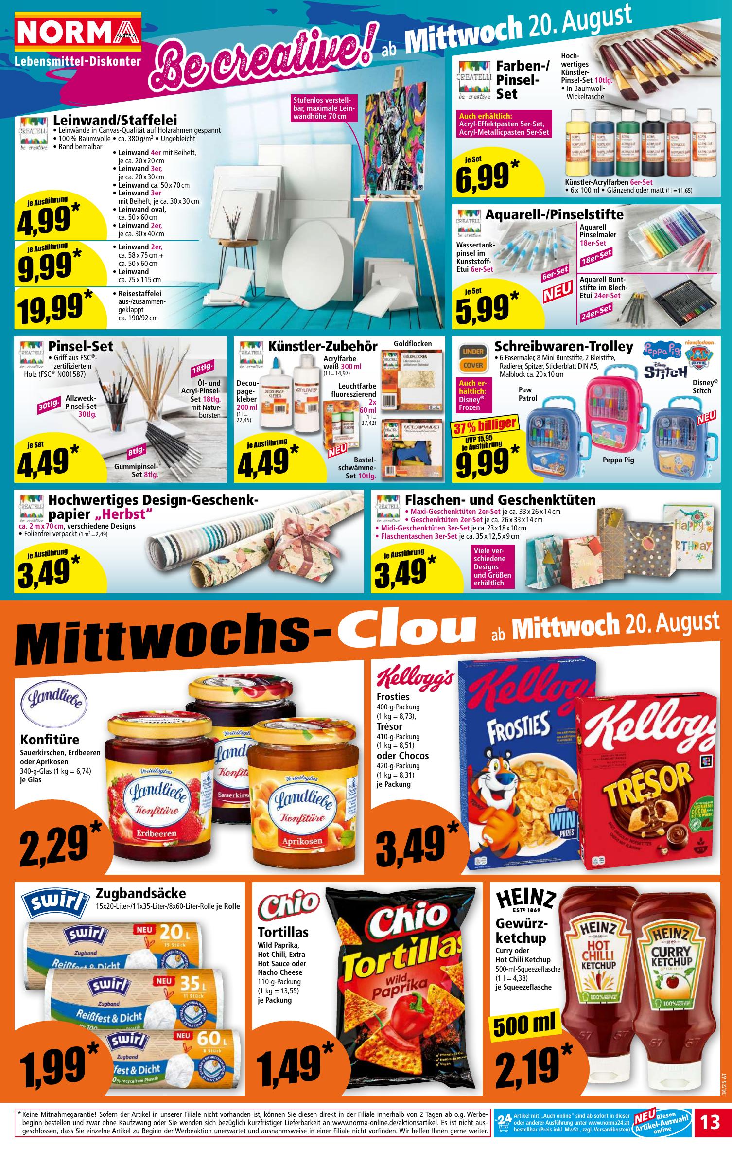 Norma flyer page